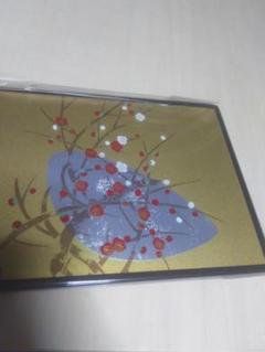 加賀蒔絵師 小松芳光作 松紋様 金蒔絵 螺鈿 黒塗卓 共箱 平卓 花台 M960 加賀蒔絵師 小松芳光作 松紋様 金蒔絵 螺鈿 黒塗卓 共箱 平卓