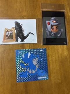 ゴジラ　3D ホログラムカード　3点セット ゴジラ3D、ホログラムカードセット - メルカリ