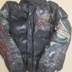 劇レア　正規　エドハーディー　ダウン　派手