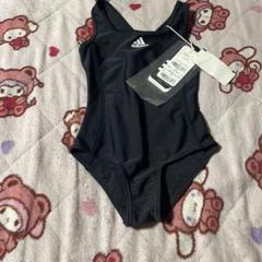 adidas 水着 ブラック/ホワイト 120サイズ