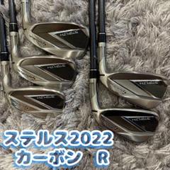 テーラーメイド　ステルスアイアンセット　カーボン　R