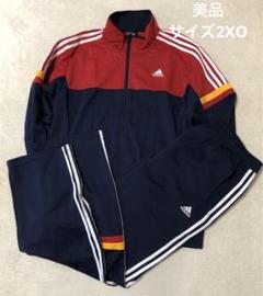 ✅00s adidas ジャージ セットアップ 上下セット O/XO 古着 アディダス adidas ジャージ セットアップ 上下 トラック