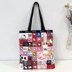 【日本製】 完売✨ラスト1点 レスポートサック トート ピンク ハローキティ バッグ