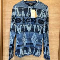 【新品】RRL ダブルアールエル ネイティブ ヘンリーネックニットのサムネイル