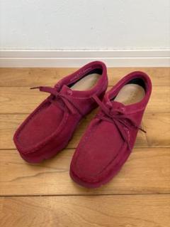 4/22迄値下げ美品！Clarks スエード ワラビー ピンク Bshop購入 4/22迄値下げ美品！Clarks スエード ワラビー ピンク Bshop購入