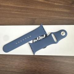 Apple Watch シリコンバンド ダークブルー