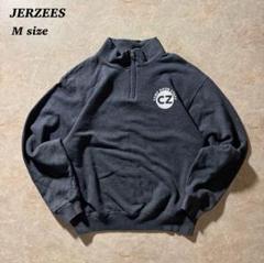 JERZEESハーフジップスウェットXXLフェードブラック短丈CBOY美品当時物 JERZEESハーフジップスウェットXXLフェードブラック短丈CBOY美品