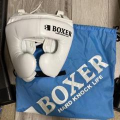 BOXER ヘッドギア HARD KNOCK LIFE 収納バッグ付き BOXER ヘッドギア HARD KNOCK LIFE 収納バッグ付き - メルカリ