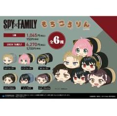 SPY×FAMILY スパイファミリー もちころりん BOX全6種 ぬいぐるみ 予約】SPY×FAMILY もちころりん ぬいぐるみマスコット(BOX) | さ