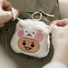 BT21 - 【新品】ベビー ぬいぐるみキーリング(FLUFFY) SHOOKY 白猫 BT21 - 【新品】ベビー ぬいぐるみキーリング(FLUFFY) SHOOKY 白