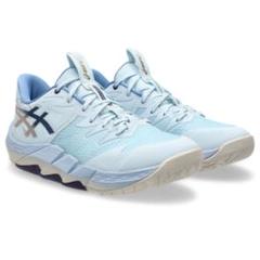 ふうりん ASICS バスケットボールシューズ サイン入り ライトブルー ふうりん様専用 ASICS バスケットボールシューズ サイン入り