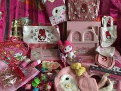 マイメロディ バニティ MY MELODY マスコット非売品 パジャマ プレート