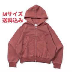 bless u pigment zip hoodie レッド 有名ブランド bless u pigment zip hoodie – YZ トップス - トップス