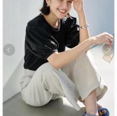 ドッキング スリーブ プルオーバー カットソー -吸水速乾 半袖　tシャツ