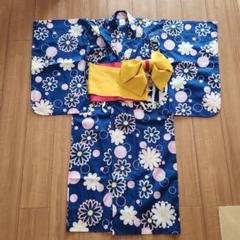 浴衣セット　作り帯　140　女の子