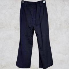 爆売り！ PRADA メルカリ - 濃紺 サイズ36 スラックス フレアパンツ パンツ