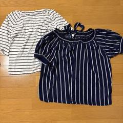 Tシャツ　ブラウス　2点セット