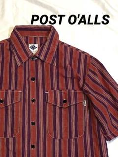 ⭐️POST O'ALLS ポストオーバーオールズ size S半袖シャツ日本製