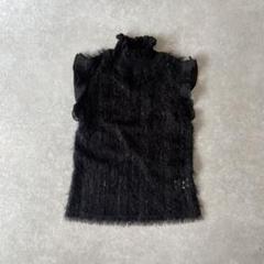 美品【定価6万】CARVEN カルヴェン シアー フリル シャギー トップス 美品【定価6万】CARVEN カルヴェン シアー フリル シャギー トップス