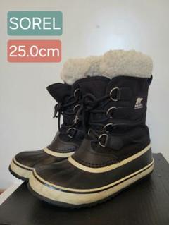 美品★ ソレル★SOREL ウインターカーニバル　25ブラック黒 2025年最新】ソレル sorel ウインターカーニバルの人気アイテム