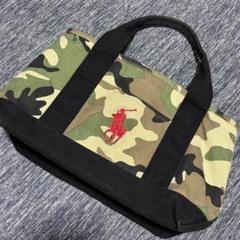 【Polo Ralph Lauren】カモフラージュ柄トートバッグ【po491】 Polo Ralph Lauren】カモフラージュ柄トートバッグ【po491
