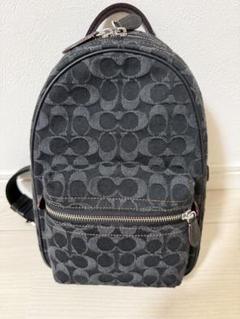 COACH コーチ ボディバッグ シグネチャー デニム ワンショルダー