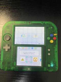 クリアグリーン ニンテンドー2DS ポケモン緑 本体