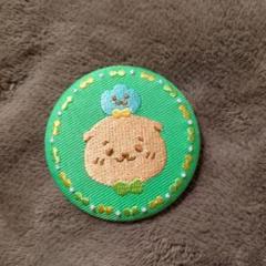しろたん 缶バッジ ステッカー ノベルティ 横浜 しろたん
