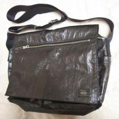 PORTER ポーター A4収納 ショルダーバック メッセンジャーバック 黒