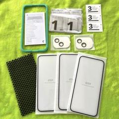 iPhone 15 Plus用 ☆ESR Armorite 保護フィルムセット