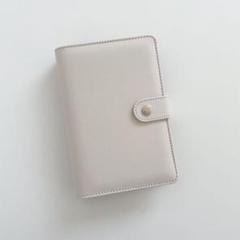 ユエページ　アクリルバインダー　クリームブルーラメ マルマン（maruman） ユアンス（YOUANCE） バインダー A5