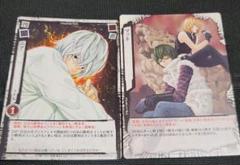 DEATHNOTE トレーディングカード ニア メロ マット セット DEATHNOTE トレーディングカード ニア メロ マット セット