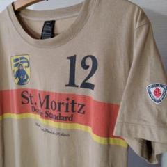 St. Moritz ダブルスタンダード クロージングヒム 半袖Tシャツ