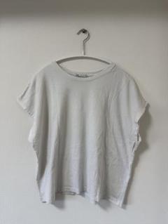 ZARA ホワイト 半袖Tシャツ Mサイズのサムネイル