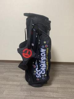 スコッティキャメロンキャディバッグ ブラック地にポップなデザインが人気です！ SCOTTY CAMERON スコッティキャメロン 2023 限定 フラ ツアー