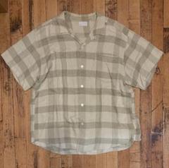 OLD grauworks rayon check shirt