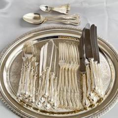 Mappin&Webb】 マッピンアンドウェッブ ディナーセット 6名用56本