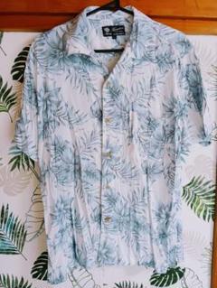 Wrangler アロハシャツ 花柄 半袖L