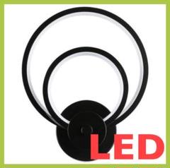 LED 壁付け 壁掛け 燭台 ライト 昼光色 ブラック 黒 シンプル オシャレ