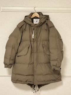 STAMMBAUM×LESSAGE別注　ショートダウン　ベージュ　美品 STAMMBAUM×LESSAGE別注 ショートダウン ベージュ 美品