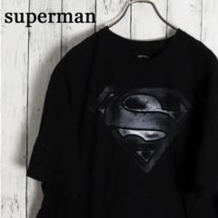 US古着　スーパーマン　ヴィンテージマークビッグプリント　Tシャツ　ビッグサイズ