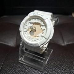 未使用に近い CASIO BABY-G ホワイト 5194＊JA Baby-G White CASIO 5194 JA スペアバンド付 - メルカリ