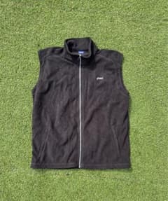 70769アシックスリバーシブルベストグレー×オレンジサイズS