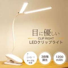クリップライト デスクライト LED 卓上ライト 子供 おしゃれ 北欧 USB