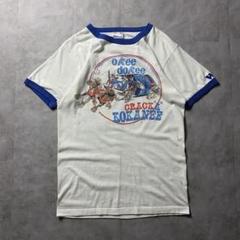 【入手困難】80-90s 企業物 Kokanee リンガーTシャツ 両面プリント