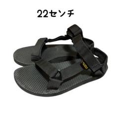 ❣️これからの季節に❣️TEVA サンダル ブラック 22センチ