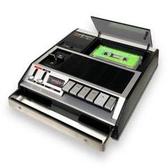 ★レア 70s カセットレコーダー スペースエイジ 70年代 当時物 昭和レトロ