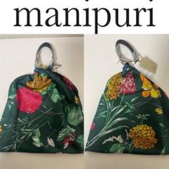 未使用 manipuri スカーフ柄レザーハンドル花柄 - メルカリ