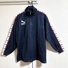 PUMA ネイビー ストライプ ジャケット
