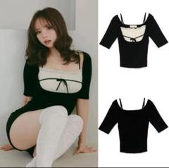 andmary Mew frill tops Beige